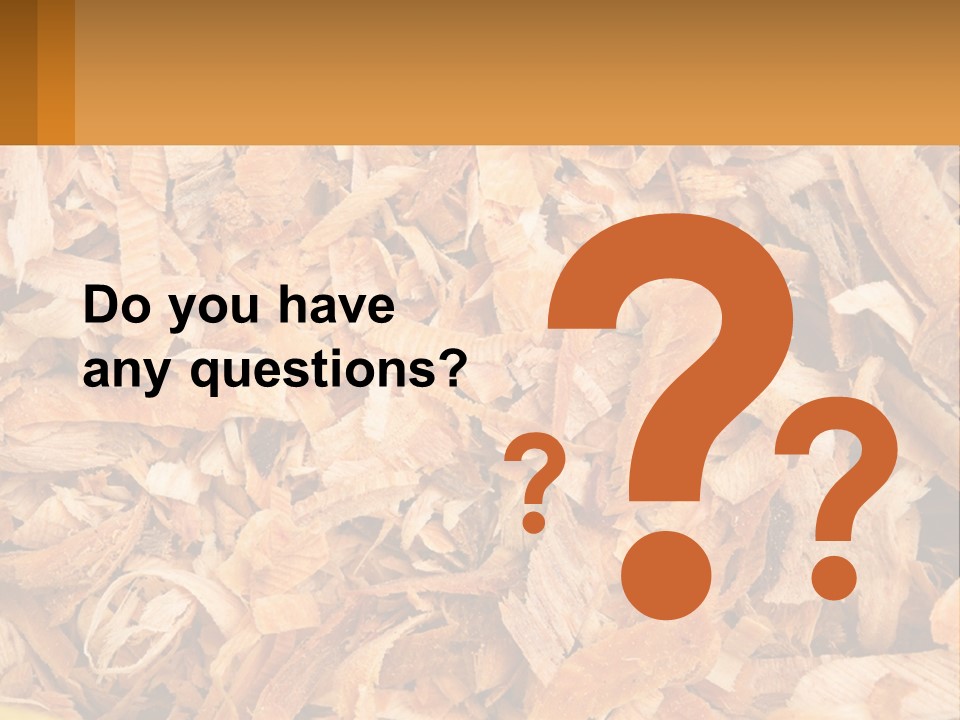 A Pile Of Wood Chips Powerpoint Template PowerPoint Template