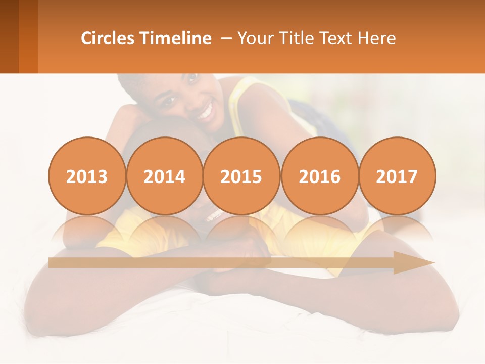 A Man And A Woman Laying On A Bed Together PowerPoint Template