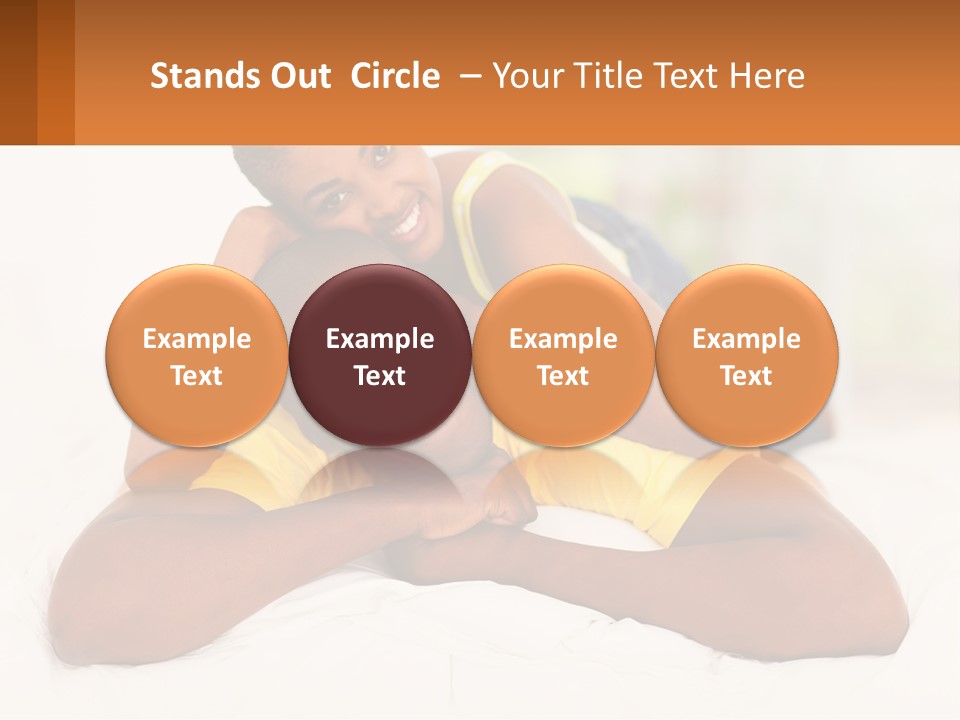 A Man And A Woman Laying On A Bed Together PowerPoint Template