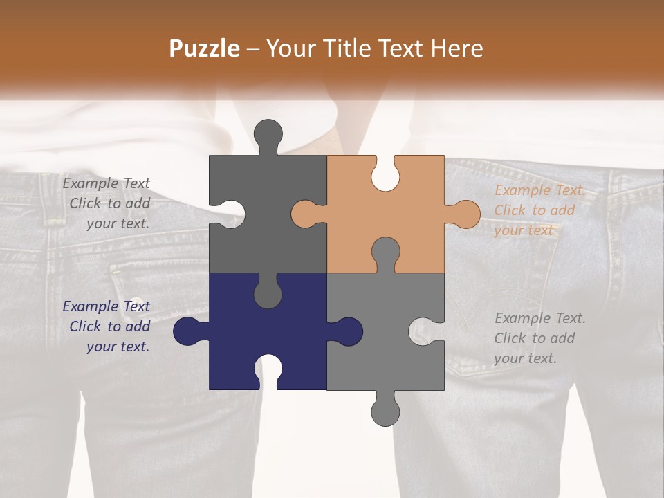 Two People Holding Hands With A White Background PowerPoint Template