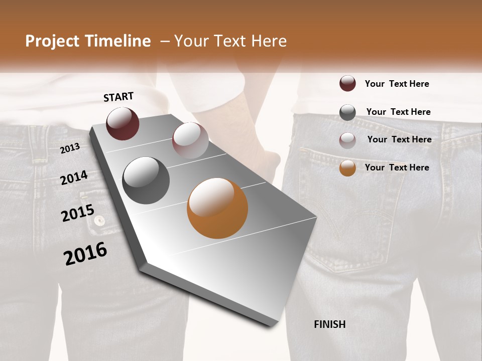 Two People Holding Hands With A White Background PowerPoint Template