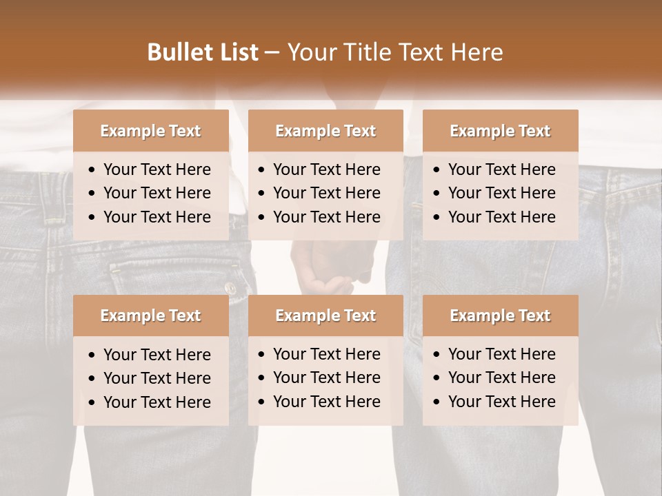 Two People Holding Hands With A White Background PowerPoint Template