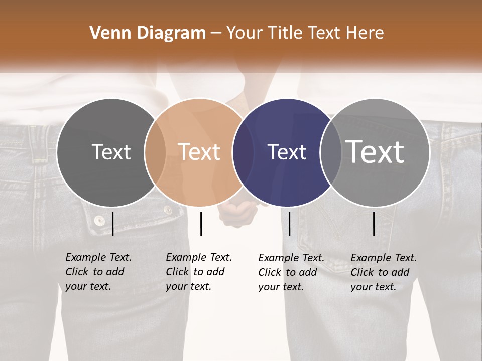 Two People Holding Hands With A White Background PowerPoint Template