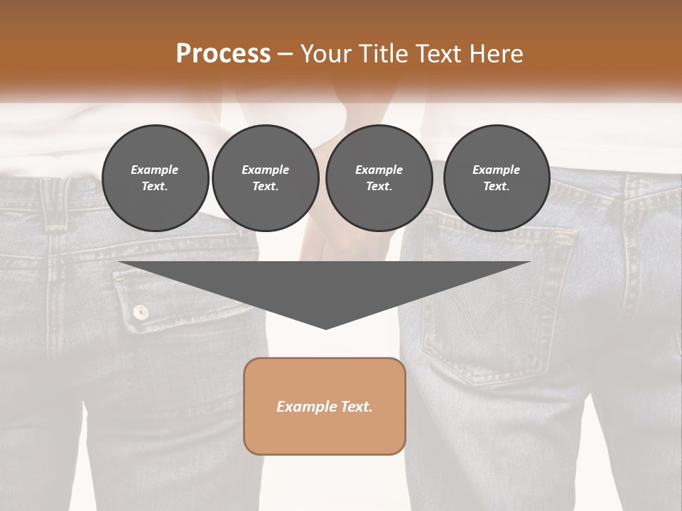 Two People Holding Hands With A White Background PowerPoint Template