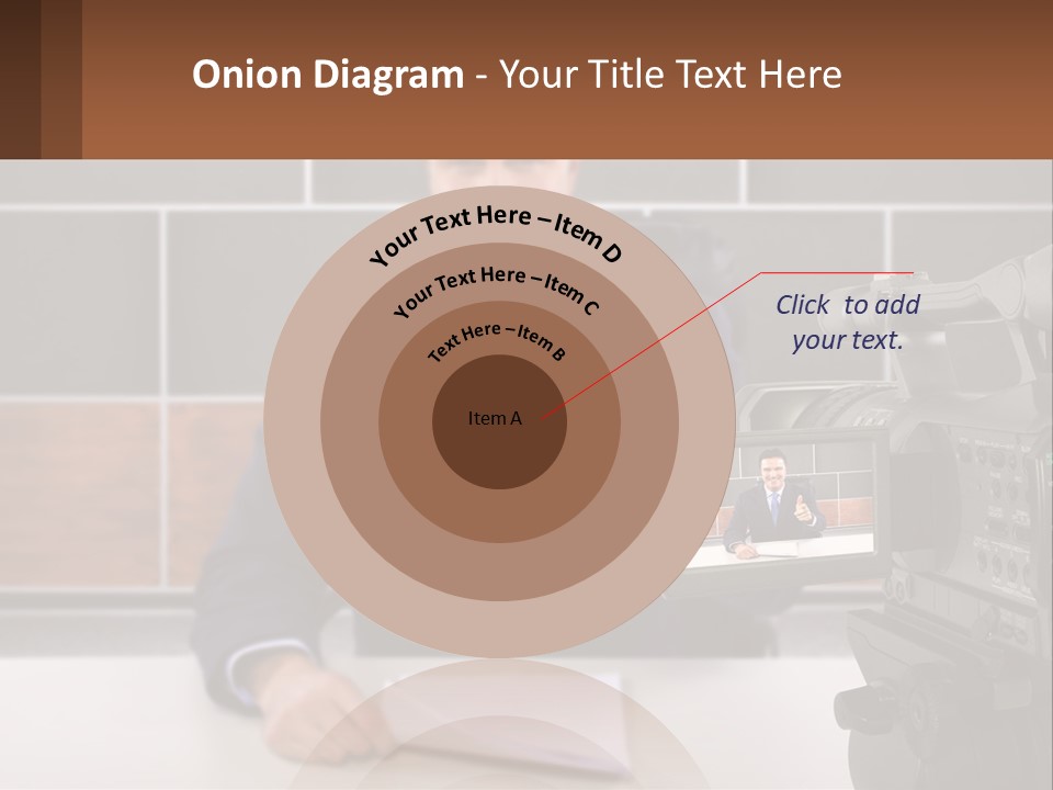 A Man Giving A Thumbs Up In Front Of A Camera PowerPoint Template