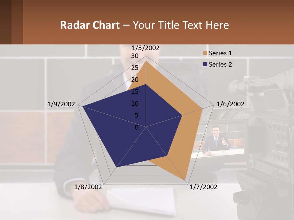 A Man Giving A Thumbs Up In Front Of A Camera PowerPoint Template