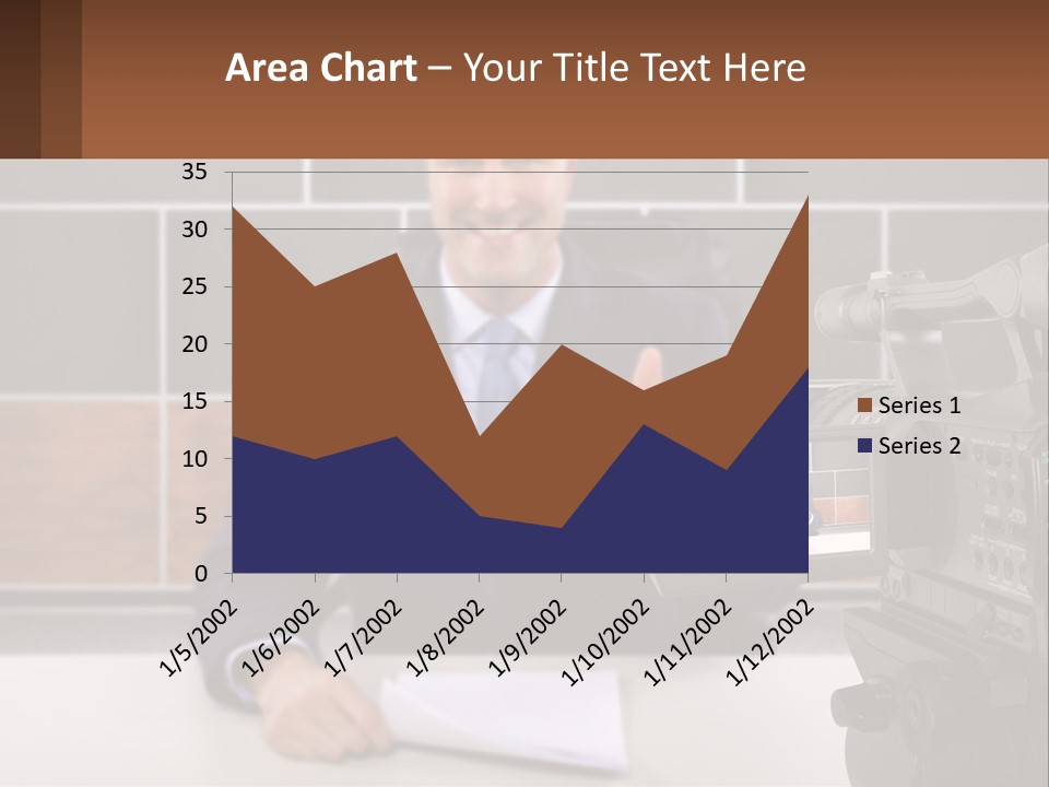 A Man Giving A Thumbs Up In Front Of A Camera PowerPoint Template