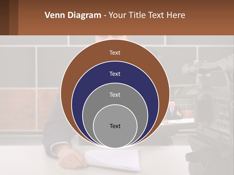 A Man Giving A Thumbs Up In Front Of A Camera PowerPoint Template