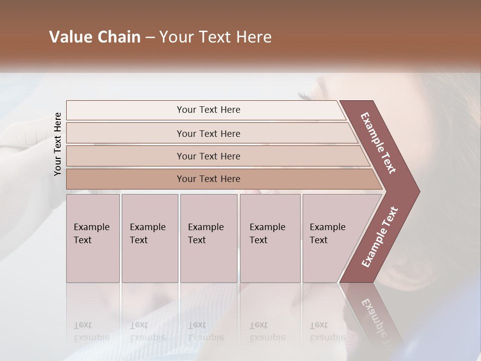 A Woman Is Smiling As She Gets Her Teeth Checked PowerPoint Template