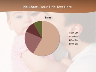 A Man Kissing A Baby On The Cheek PowerPoint Template