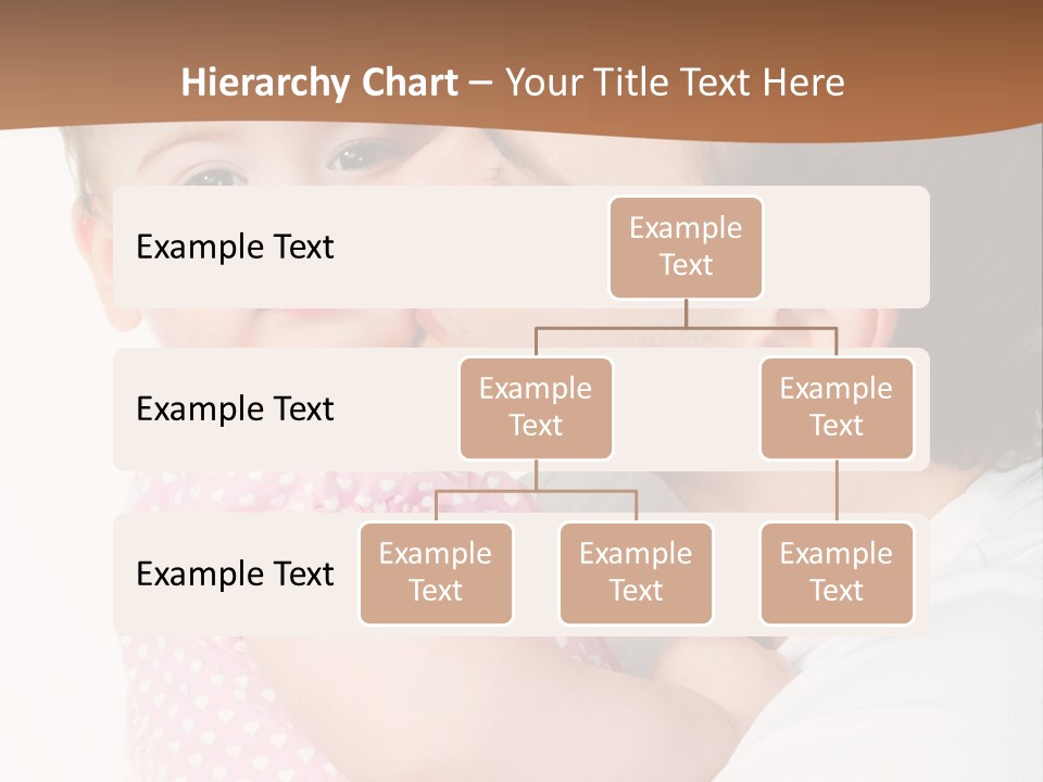 A Man Kissing A Baby On The Cheek PowerPoint Template
