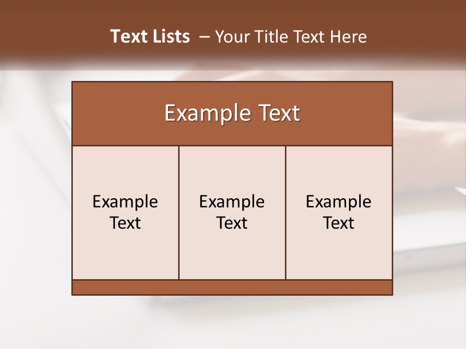 A Person Typing On A Laptop Computer PowerPoint Template