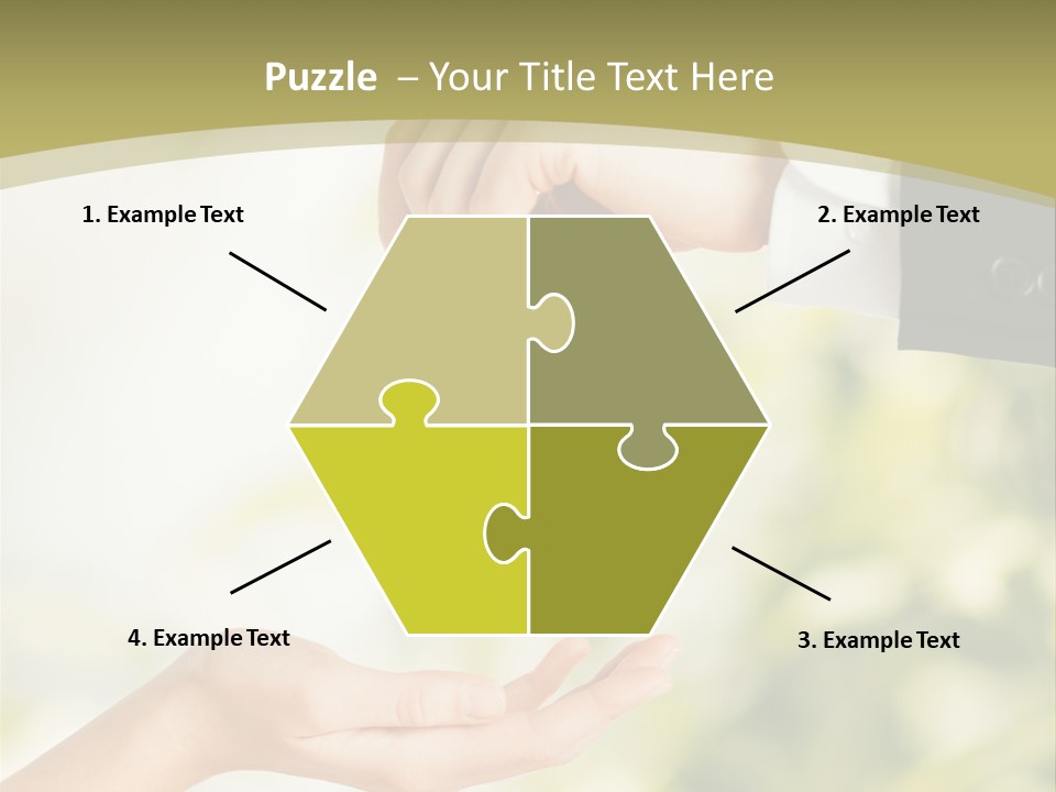 A Person Handing A Key To Another Person PowerPoint Template