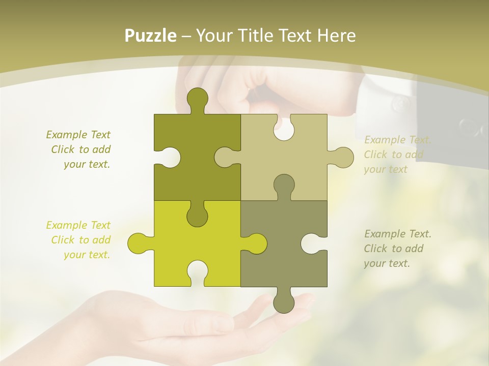 A Person Handing A Key To Another Person PowerPoint Template