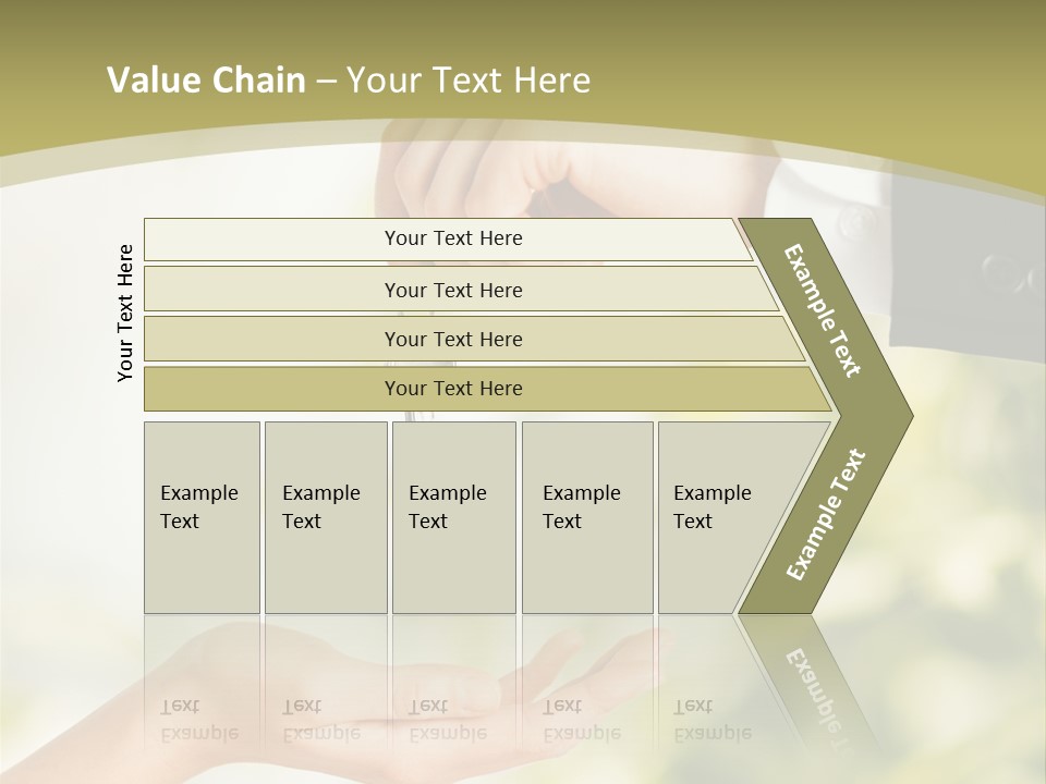 A Person Handing A Key To Another Person PowerPoint Template