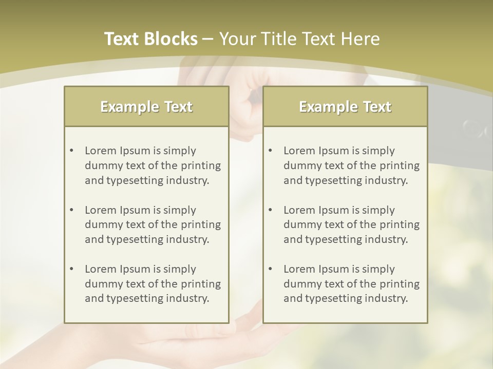 A Person Handing A Key To Another Person PowerPoint Template
