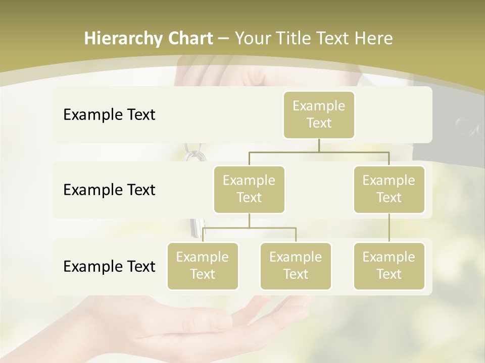 A Person Handing A Key To Another Person PowerPoint Template