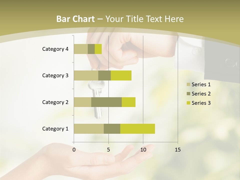 A Person Handing A Key To Another Person PowerPoint Template