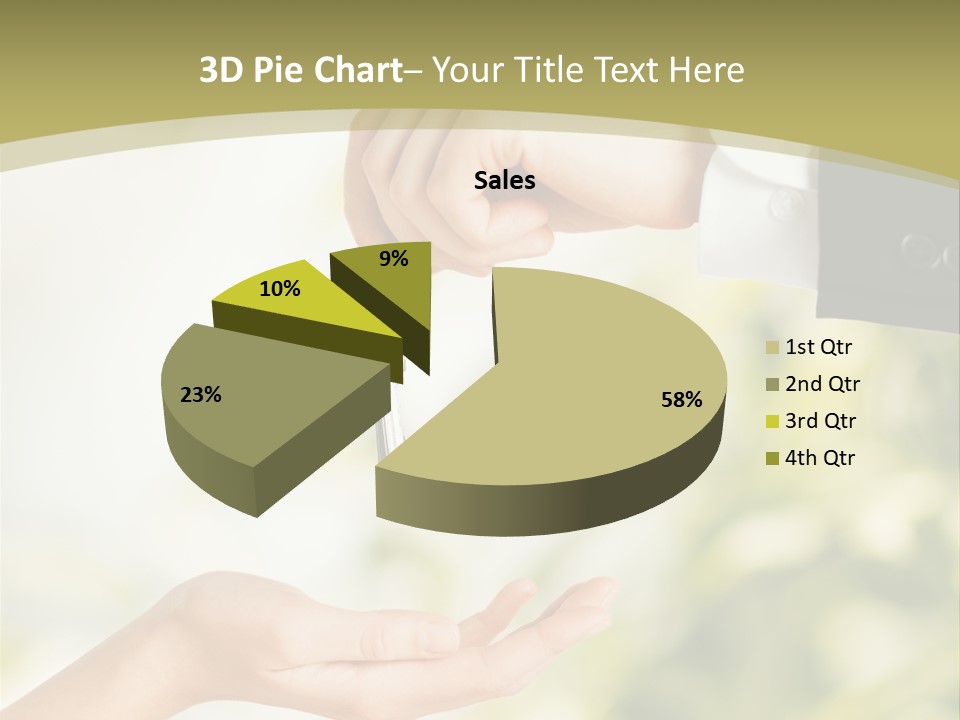 A Person Handing A Key To Another Person PowerPoint Template