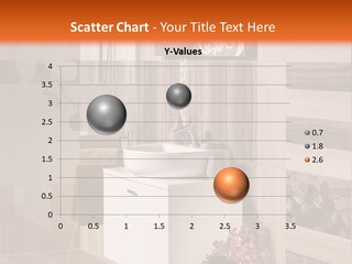 A Bath Room With A Sink A Mirror And A Shower PowerPoint Template
