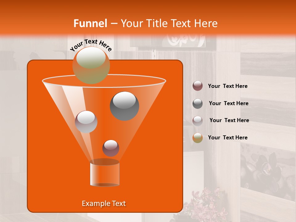 A Bath Room With A Sink A Mirror And A Shower PowerPoint Template