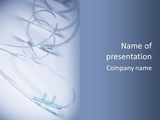 A Medical Powerpoint Presentation Is Shown PowerPoint Template