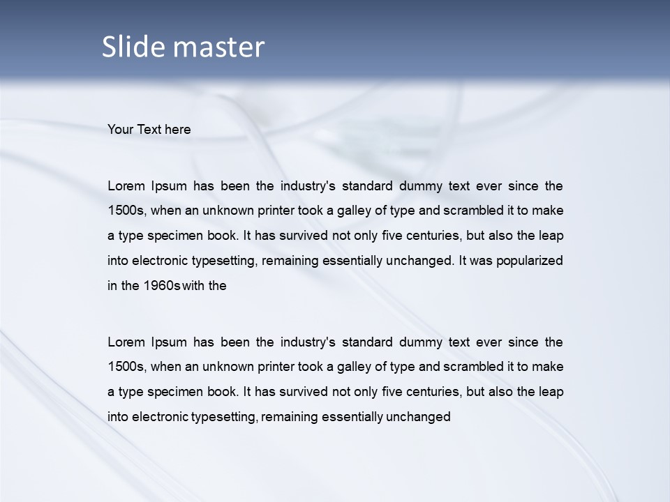 A Medical Powerpoint Presentation Is Shown PowerPoint Template