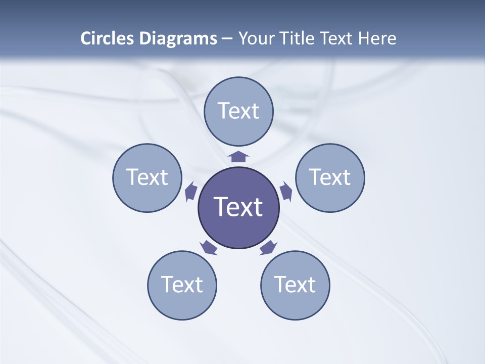 A Medical Powerpoint Presentation Is Shown PowerPoint Template
