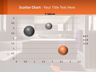 A Bathroom With A Bathtub, Sink, And Mirror PowerPoint Template