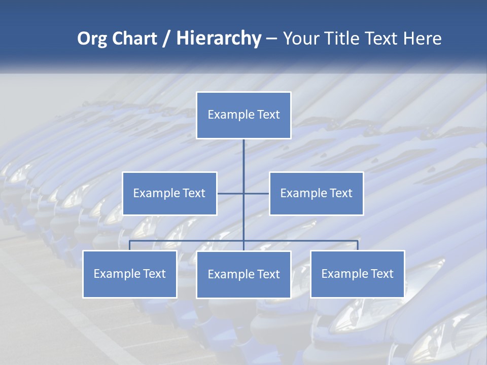 A Row Of Blue Seats Sitting Next To Each Other PowerPoint Template