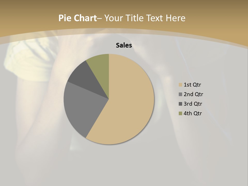 A Woman Covering Her Face With Her Hands PowerPoint Template