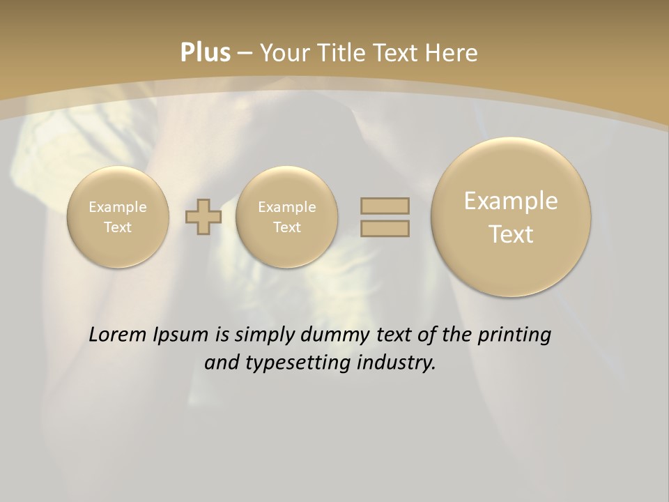 A Woman Covering Her Face With Her Hands PowerPoint Template