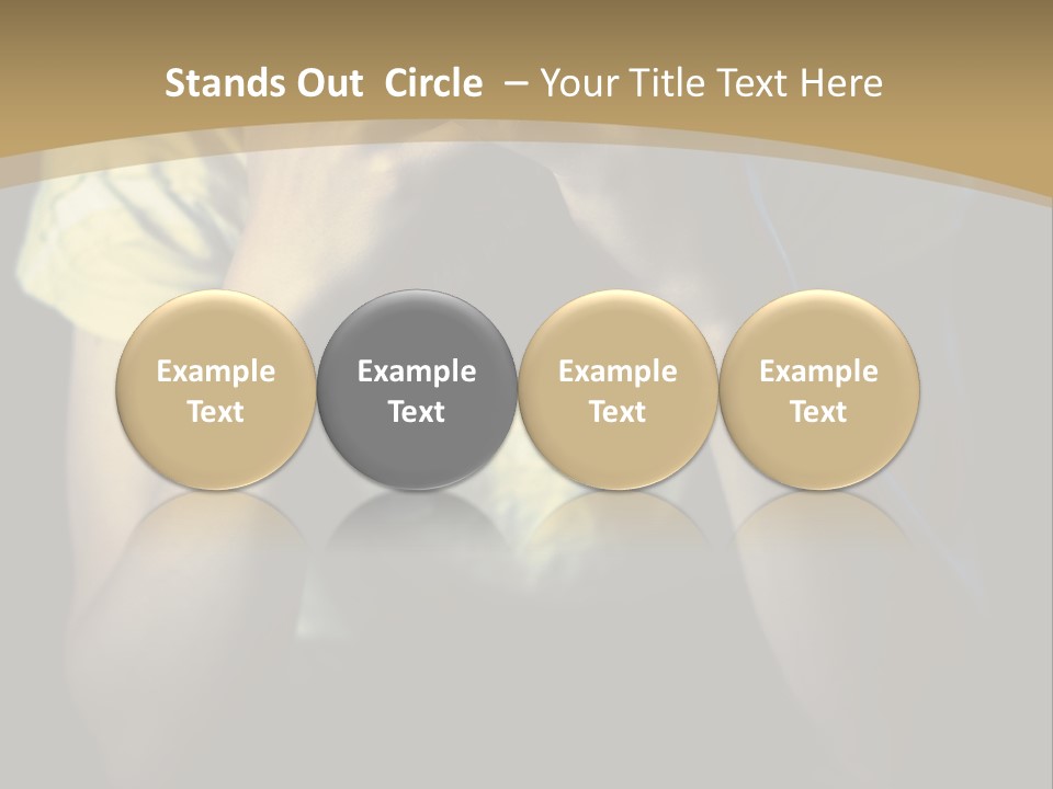 A Woman Covering Her Face With Her Hands PowerPoint Template