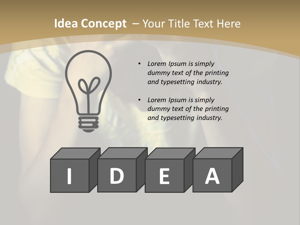 A Woman Covering Her Face With Her Hands PowerPoint Template