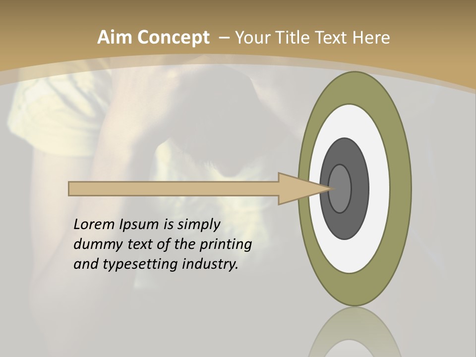 A Woman Covering Her Face With Her Hands PowerPoint Template