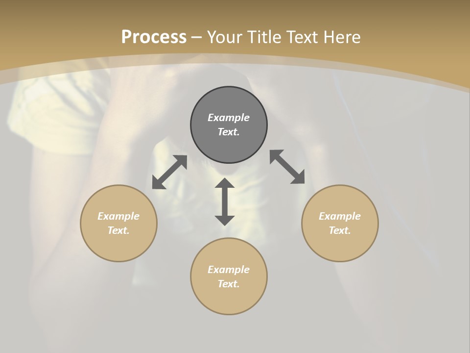 A Woman Covering Her Face With Her Hands PowerPoint Template