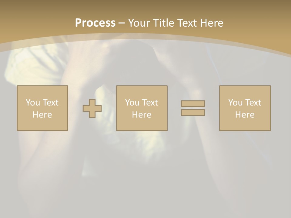 A Woman Covering Her Face With Her Hands PowerPoint Template