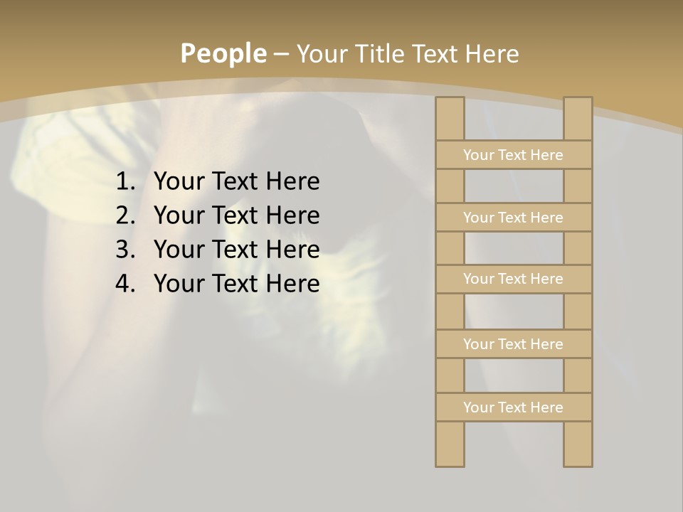 A Woman Covering Her Face With Her Hands PowerPoint Template