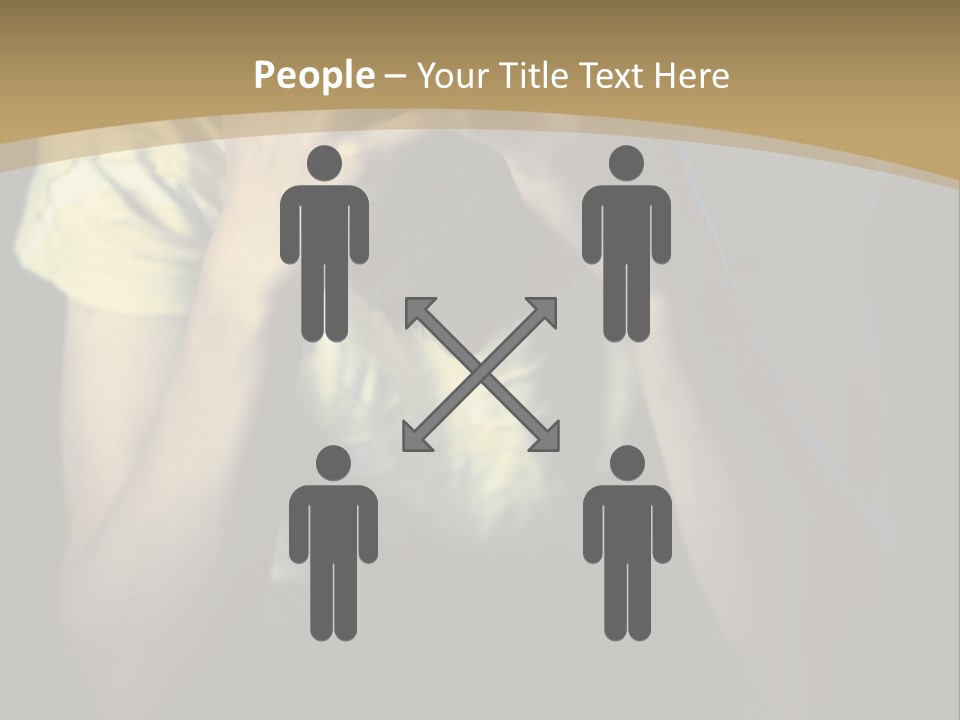 A Woman Covering Her Face With Her Hands PowerPoint Template