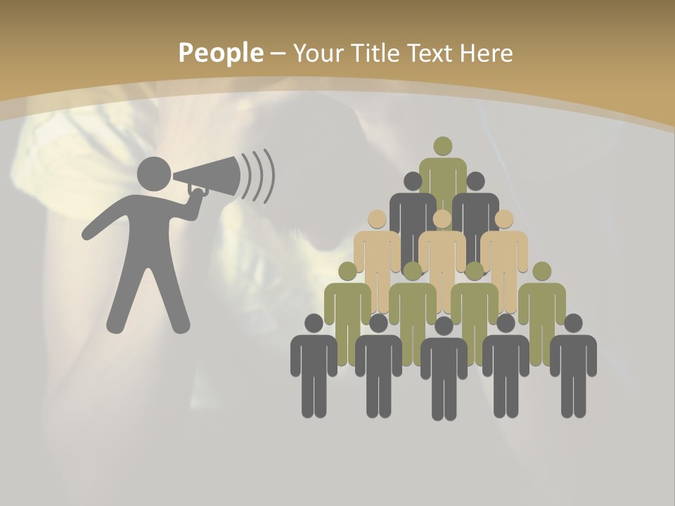 A Woman Covering Her Face With Her Hands PowerPoint Template