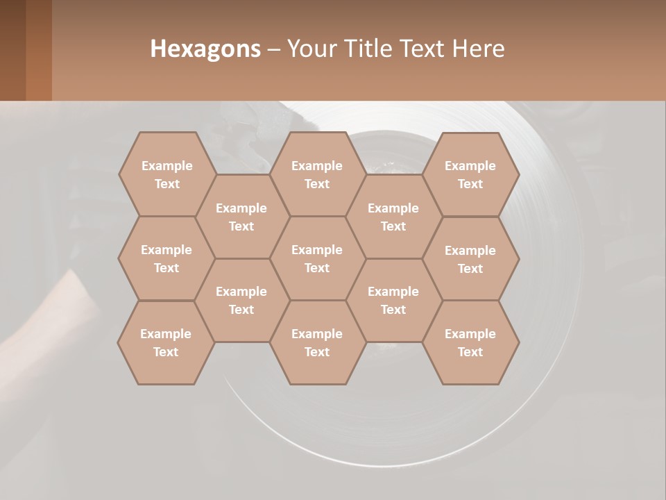 A Man Is Changing A Brake On A Car PowerPoint Template