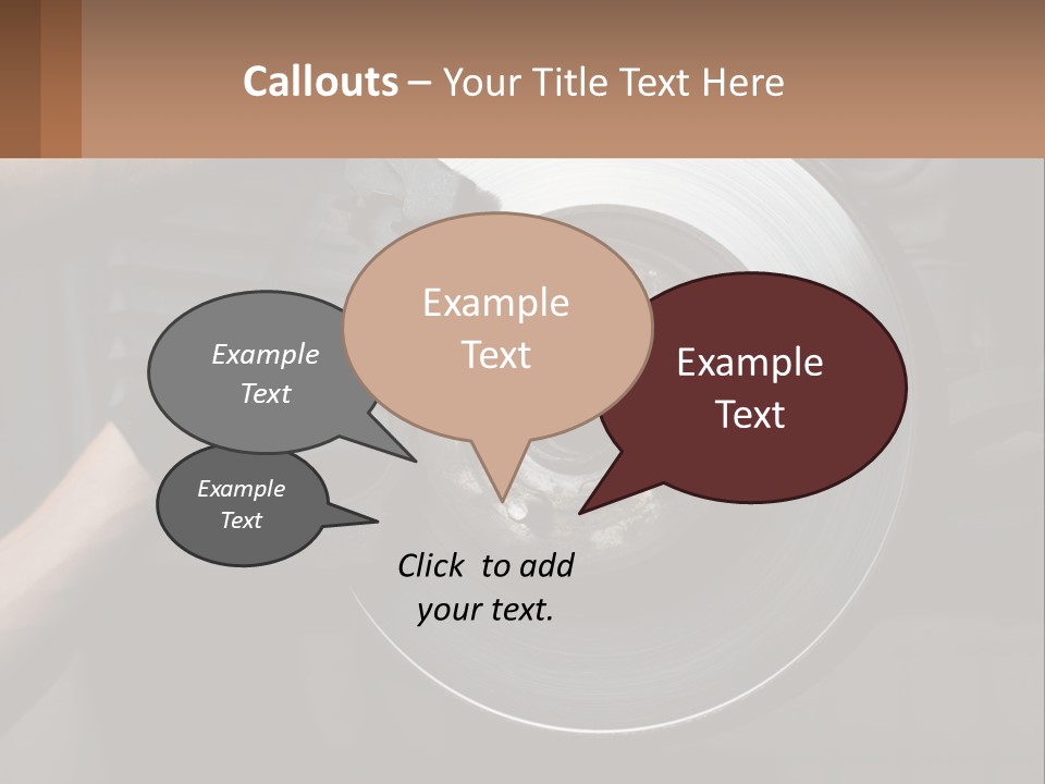 A Man Is Changing A Brake On A Car PowerPoint Template
