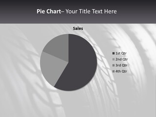 A Row Of Tires With A Black Background PowerPoint Template