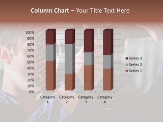 A Man Working On A Car In A Garage PowerPoint Template
