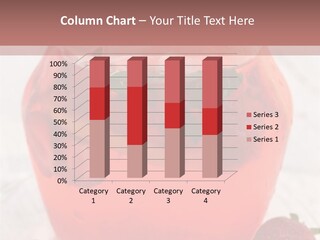 A Glass Jar Filled With Fruit On Top Of A Table PowerPoint Template