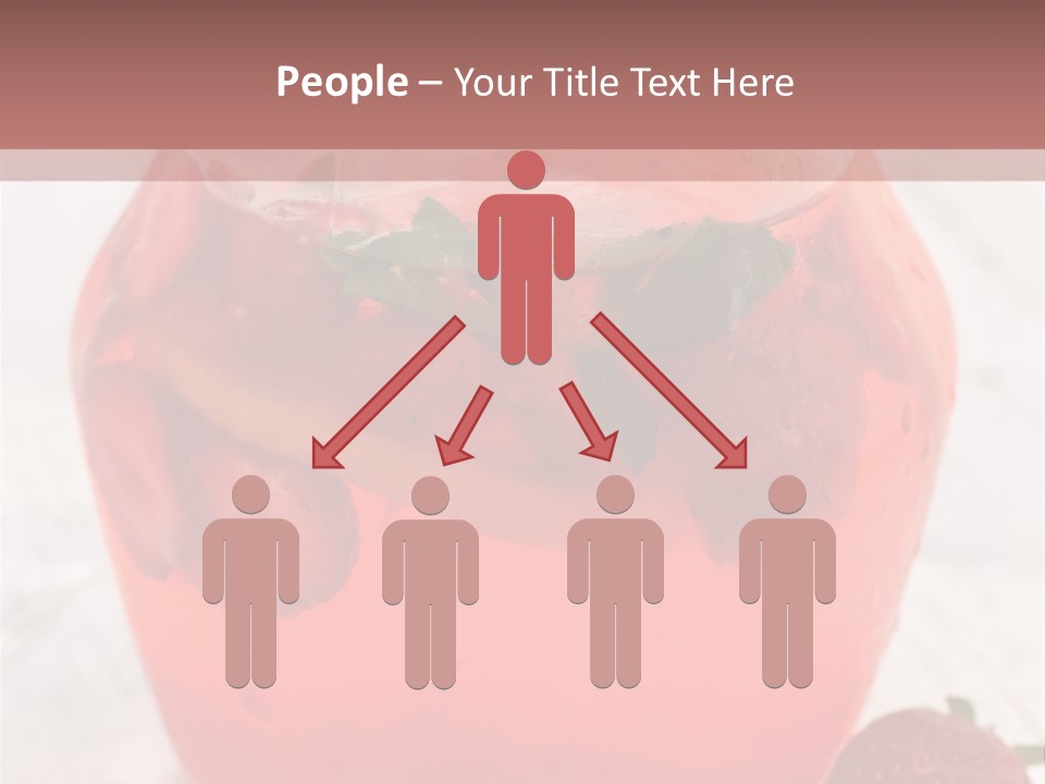 A Glass Jar Filled With Fruit On Top Of A Table PowerPoint Template