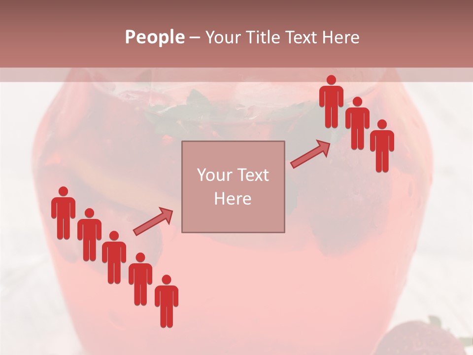 A Glass Jar Filled With Fruit On Top Of A Table PowerPoint Template