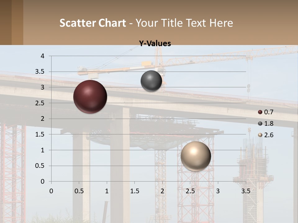 A Crane Is On Top Of A Building Under Construction PowerPoint Template