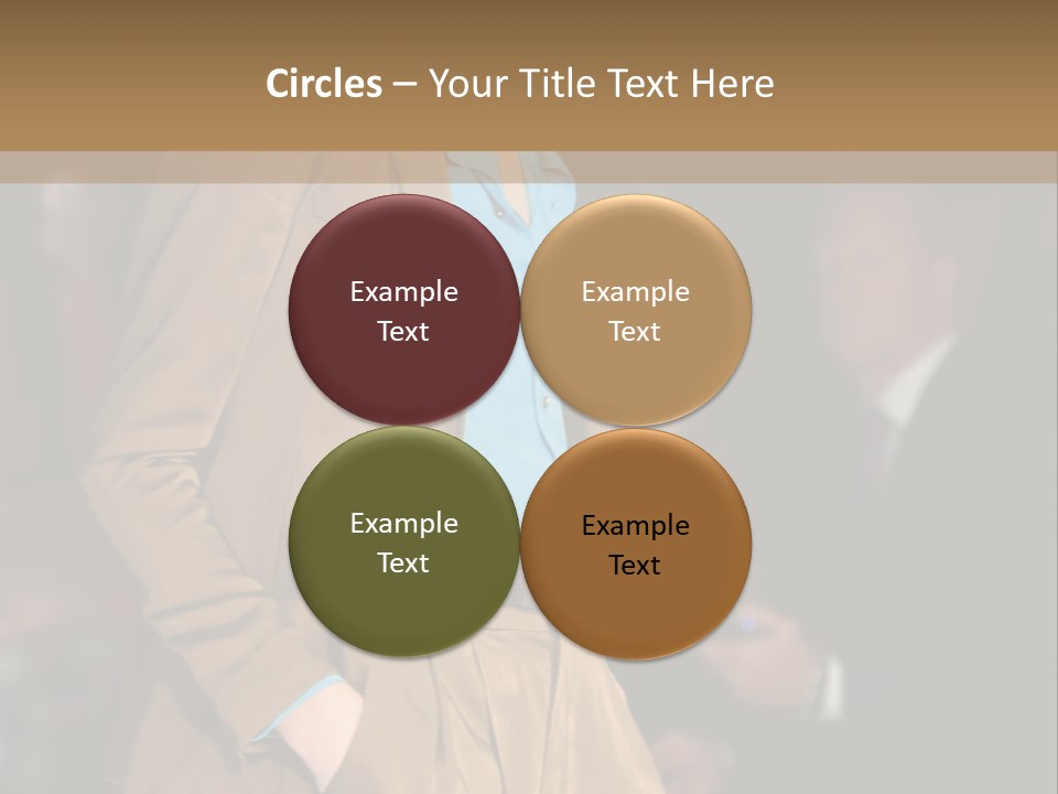 A Woman Walking Down A Runway In A Suit PowerPoint Template