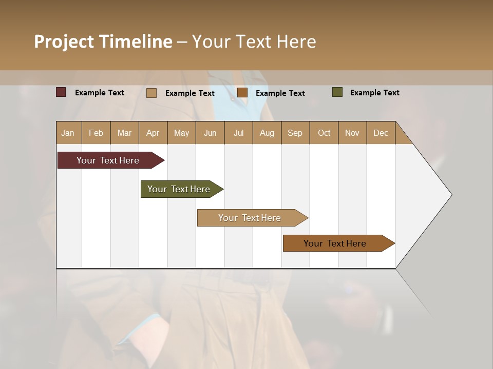 A Woman Walking Down A Runway In A Suit PowerPoint Template